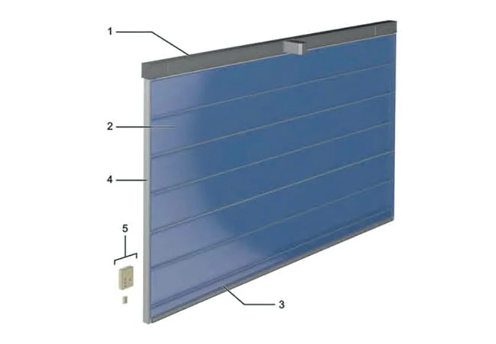high speed flexible lift door 016