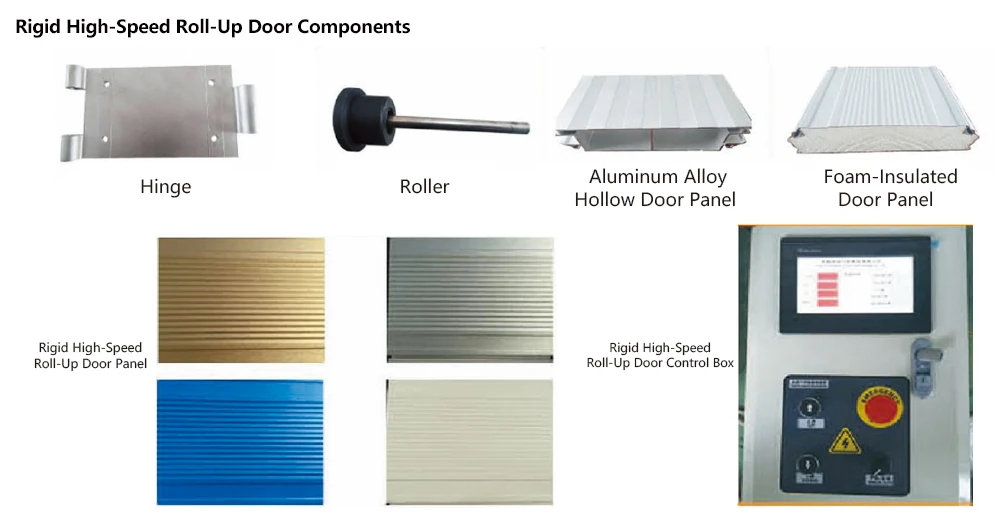09 rigid high speed rolling door