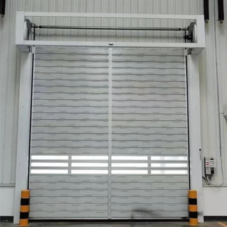 Spiral Rigid High-Speed Insulated Door