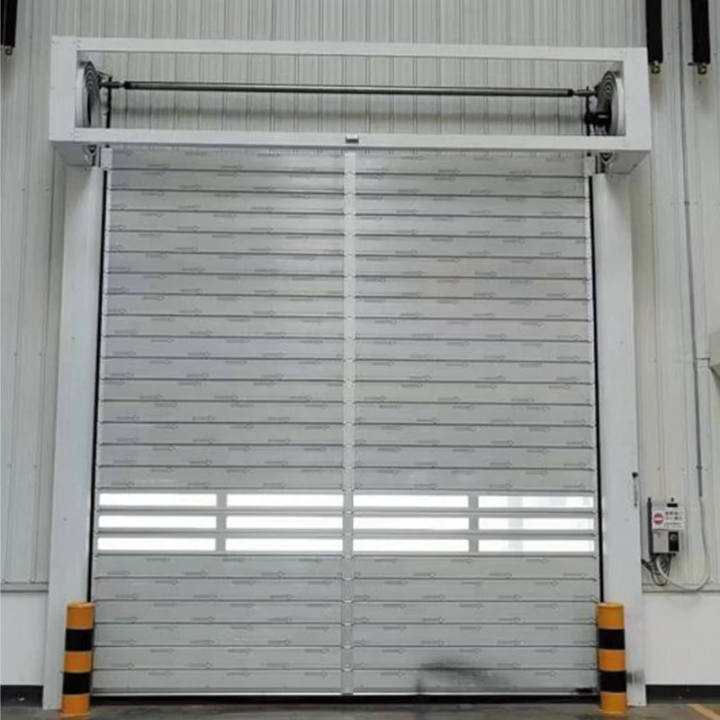 Spiral Rigid High-Speed Insulated Door